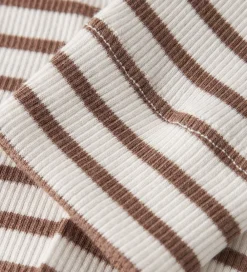 Leggings-Name It Leggings - Rib - Noos - NbnBani - Toasted Coconut
