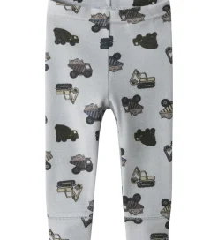 Name It Leggings*Leggings - Uld - NbmWillow - Micro Chip/Working Machines