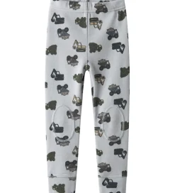 Leggings-Name It Leggings - Uld - NmmWillow - Micro Chip/WORKING MACHINES