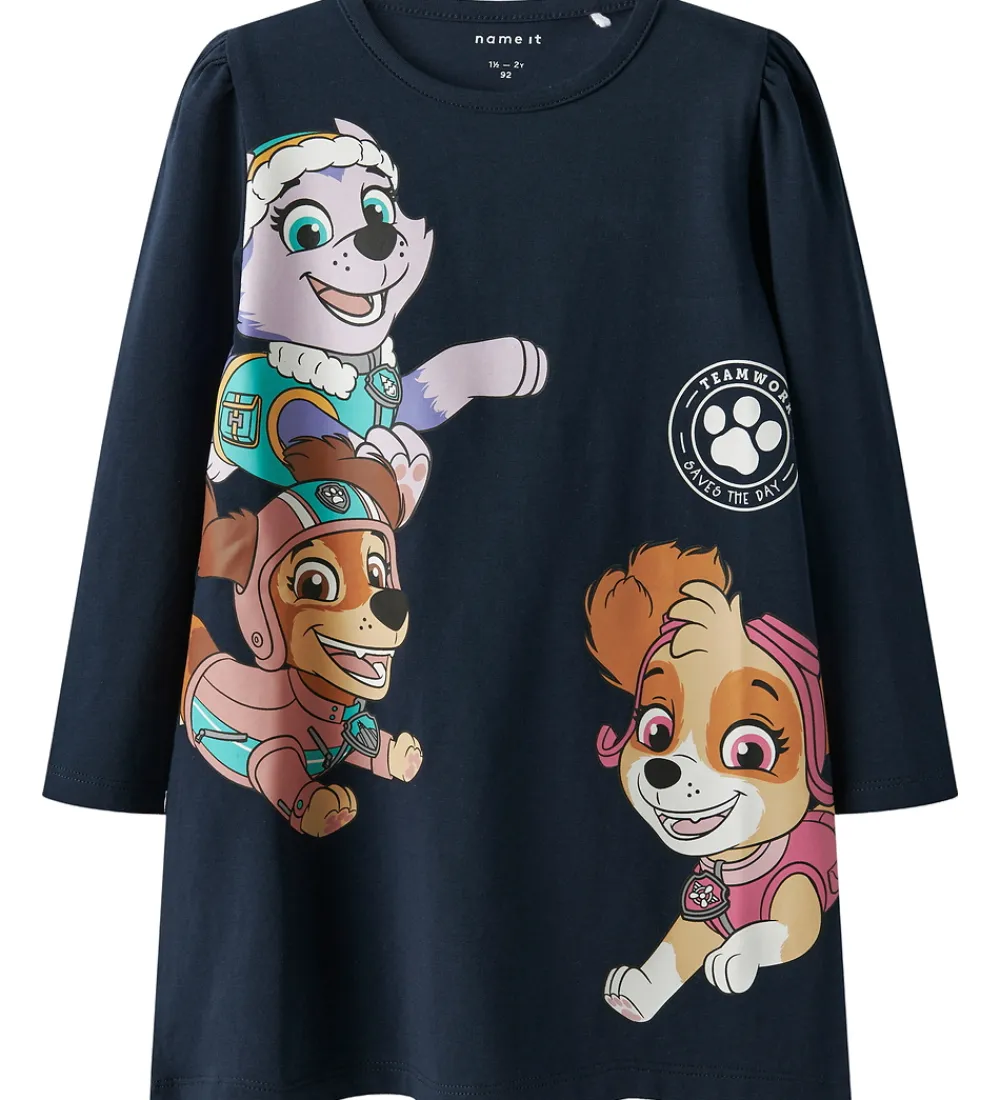 Nattøj-Name It Natkjole - NmfNanna - Paw Patrol - Navy Blazer