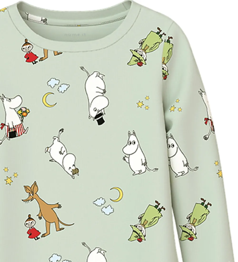 Name It Nattøj*Nattøj - NmnSemol - Moomin - Pale Aqua