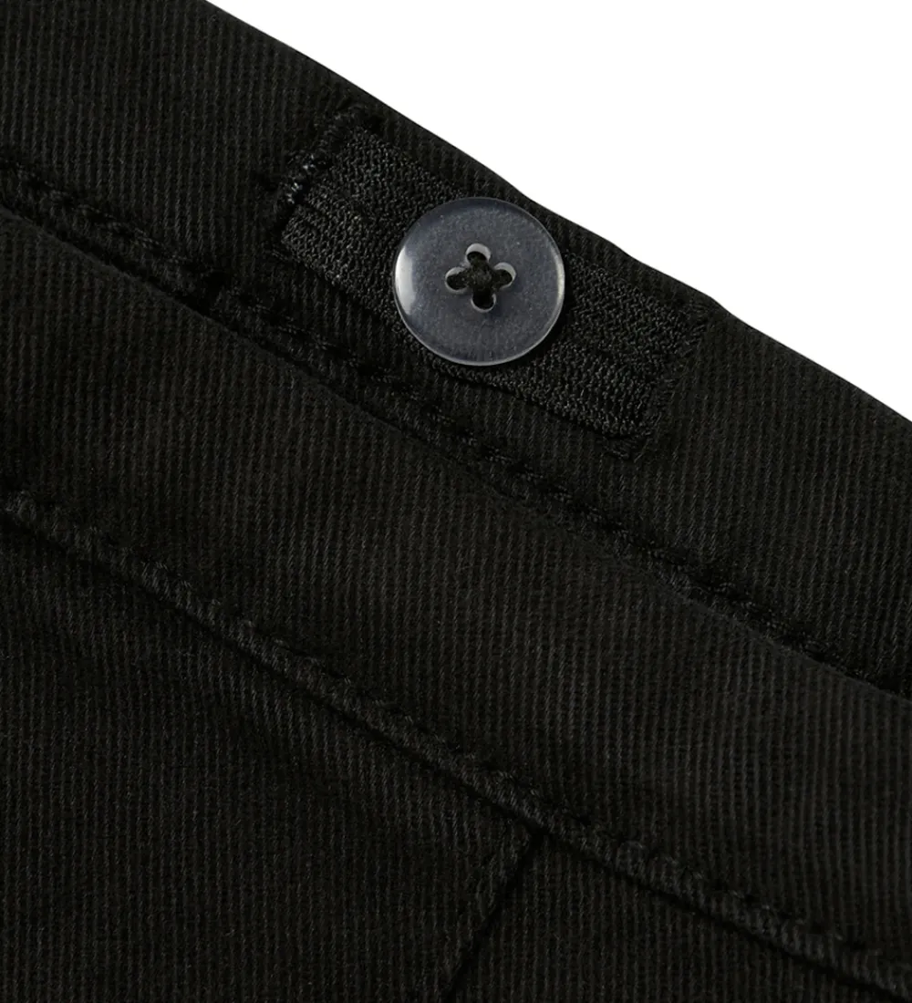 Name It Nederdele*Nederdel m. Læg - Denim - NkfRose - Black
