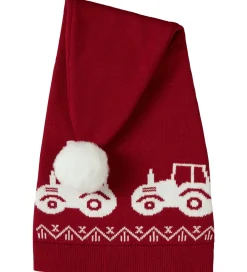 Huer Og Hatte-Name It Nissehue - Strik - NmnRismas - Jester Red/Tractor