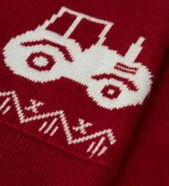 Huer Og Hatte-Name It Nissehue - Strik - NmnRismas - Jester Red/Tractor
