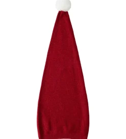 Huer Og Hatte-Name It Nissehue - Strik - NknRinjaha - Jester Red m. Glimmer