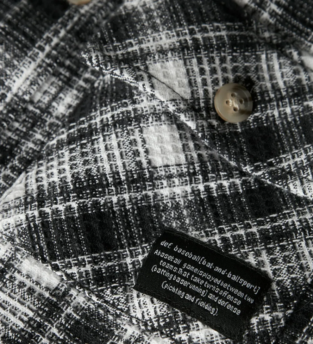 Skjorter-Name It Overshirt - NkmRaming - Sort
