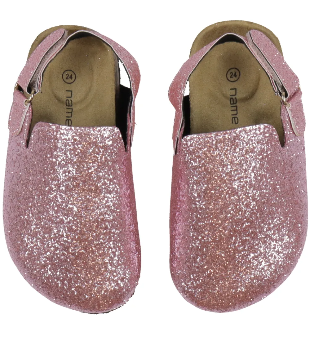 Sandaler-Name It Sandaler - NmnAvery - Ballerina/Glitter