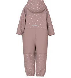 Softshell-Name It Shoftshelldragt m. Fleece - Noos - NmfAlfa08 - Woodrose/