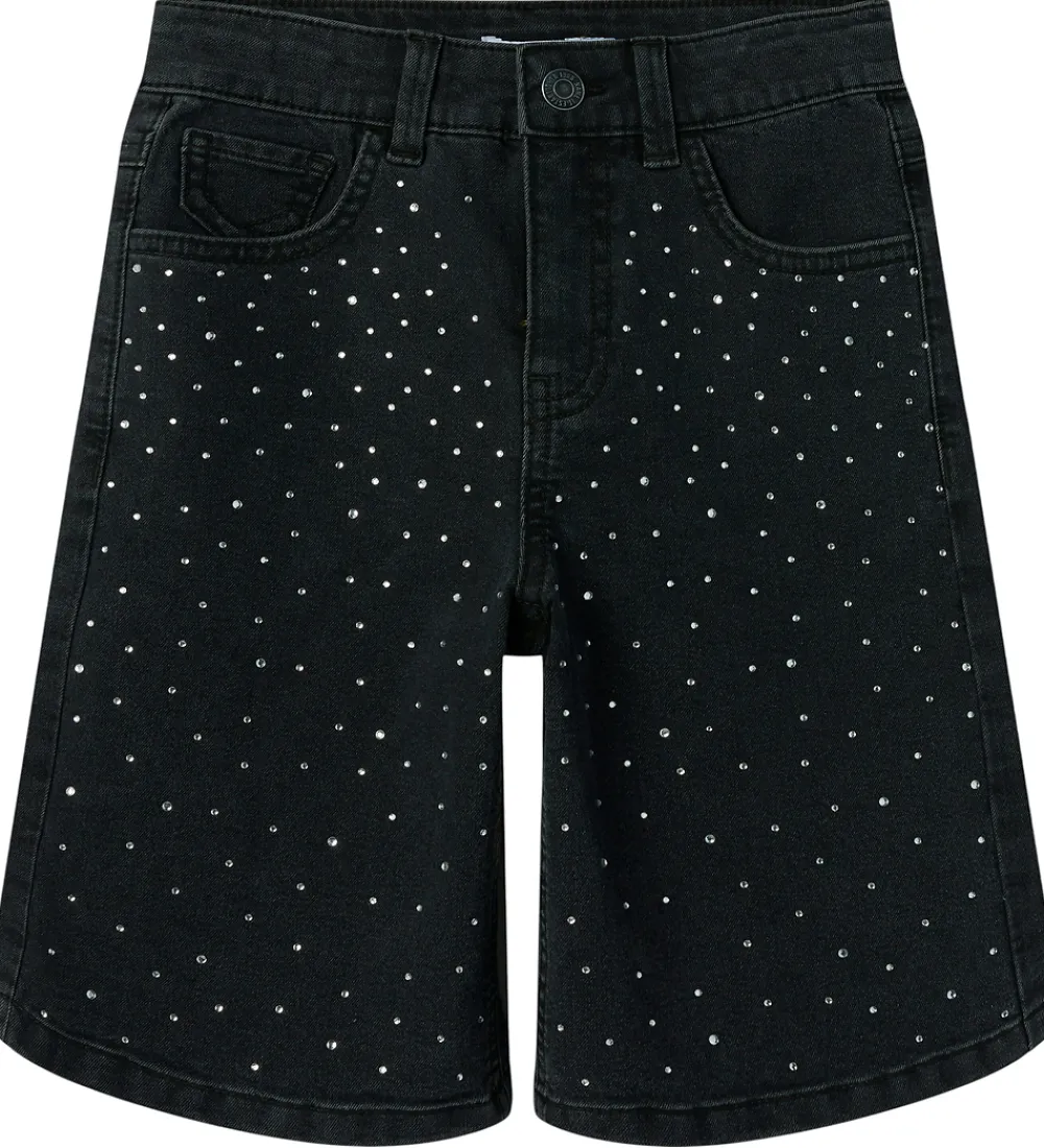 Shorts Og Knickers-Name It Shorts - NkfProse - Black Denim