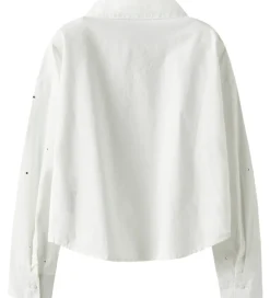 Name It Skjorter*Skjorte - NkfRhing - Bright White/All-Over