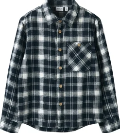 Skjorter-Name It Skjorte - NkmSunda - Navy Blazer