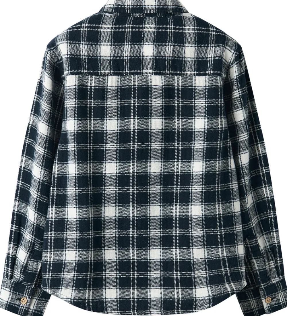 Skjorter-Name It Skjorte - NkmSunda - Navy Blazer