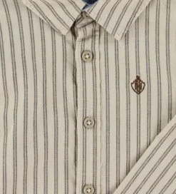 Skjorter-Name It Skjorte - NmmRekid - Island Fossil/Thin Stripe