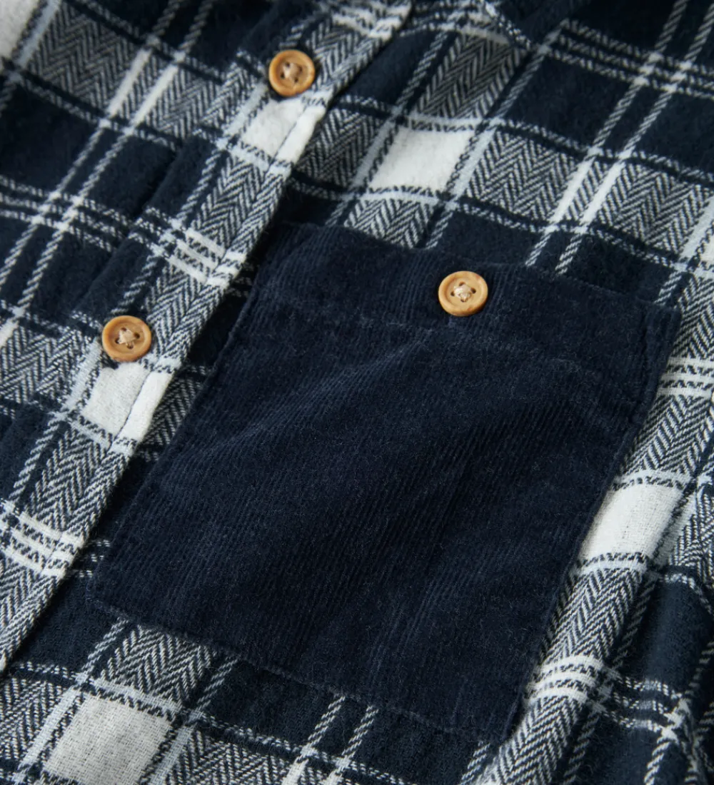 Skjorter-Name It Skjorte - NmmSanto - Navy Blazer