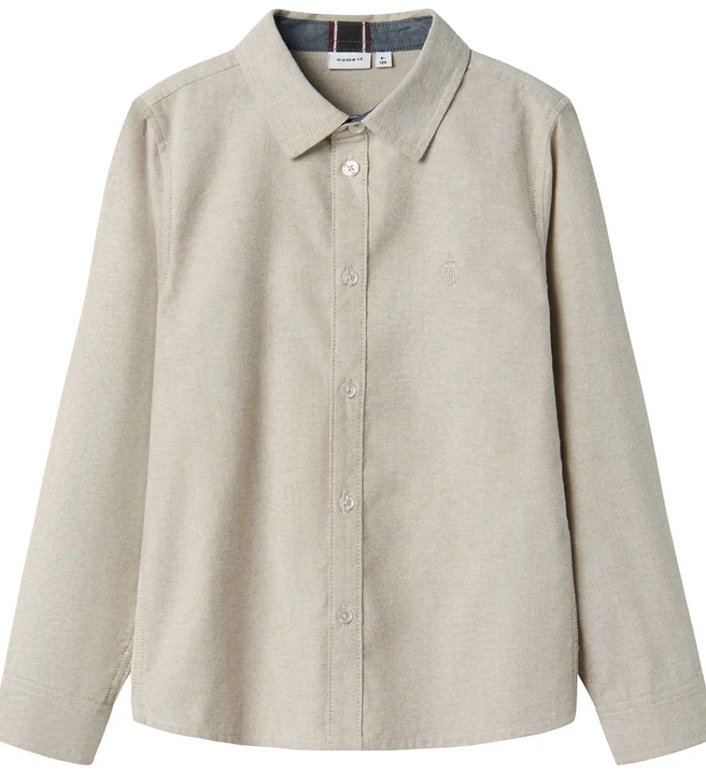 Name It Konfirmationstøj*Skjorte - Noos - NkmNewsa - Pure Cashmere