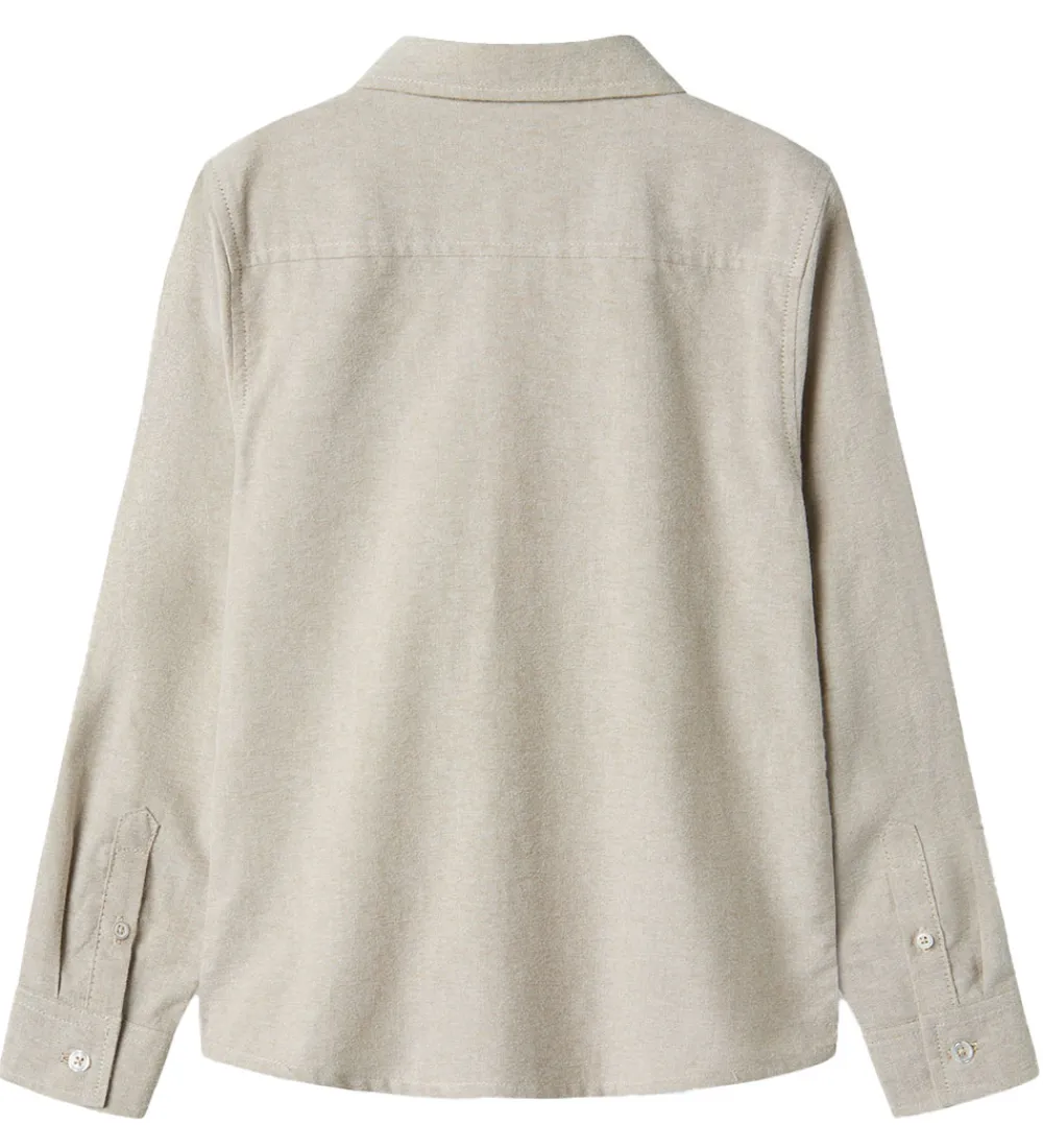 Name It Konfirmationstøj*Skjorte - Noos - NkmNewsa - Pure Cashmere