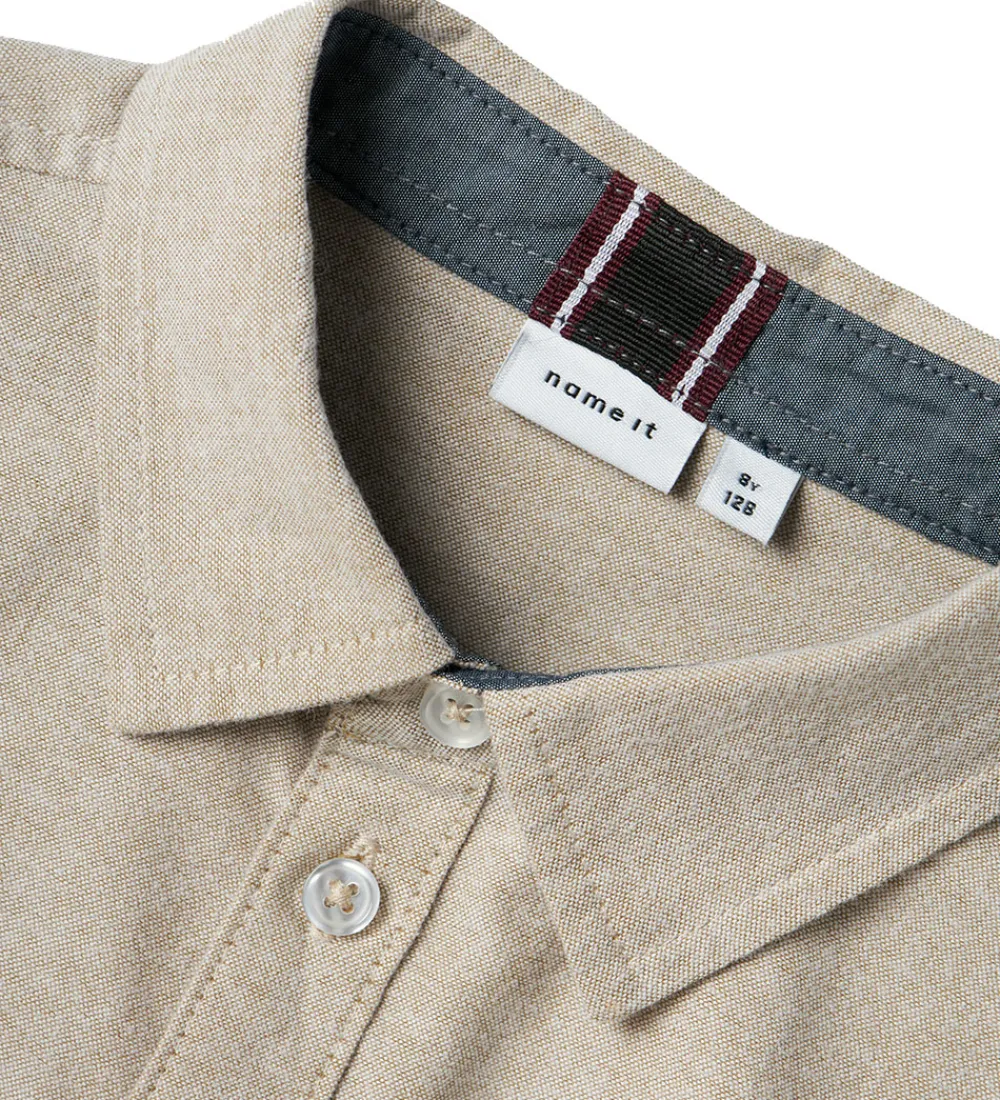 Name It Konfirmationstøj*Skjorte - Noos - NkmNewsa - Pure Cashmere