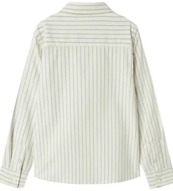 Skjorter-Name It Skjorte - Noos - NkmNewsa - Jet Stream Stripes/Navy Blaz