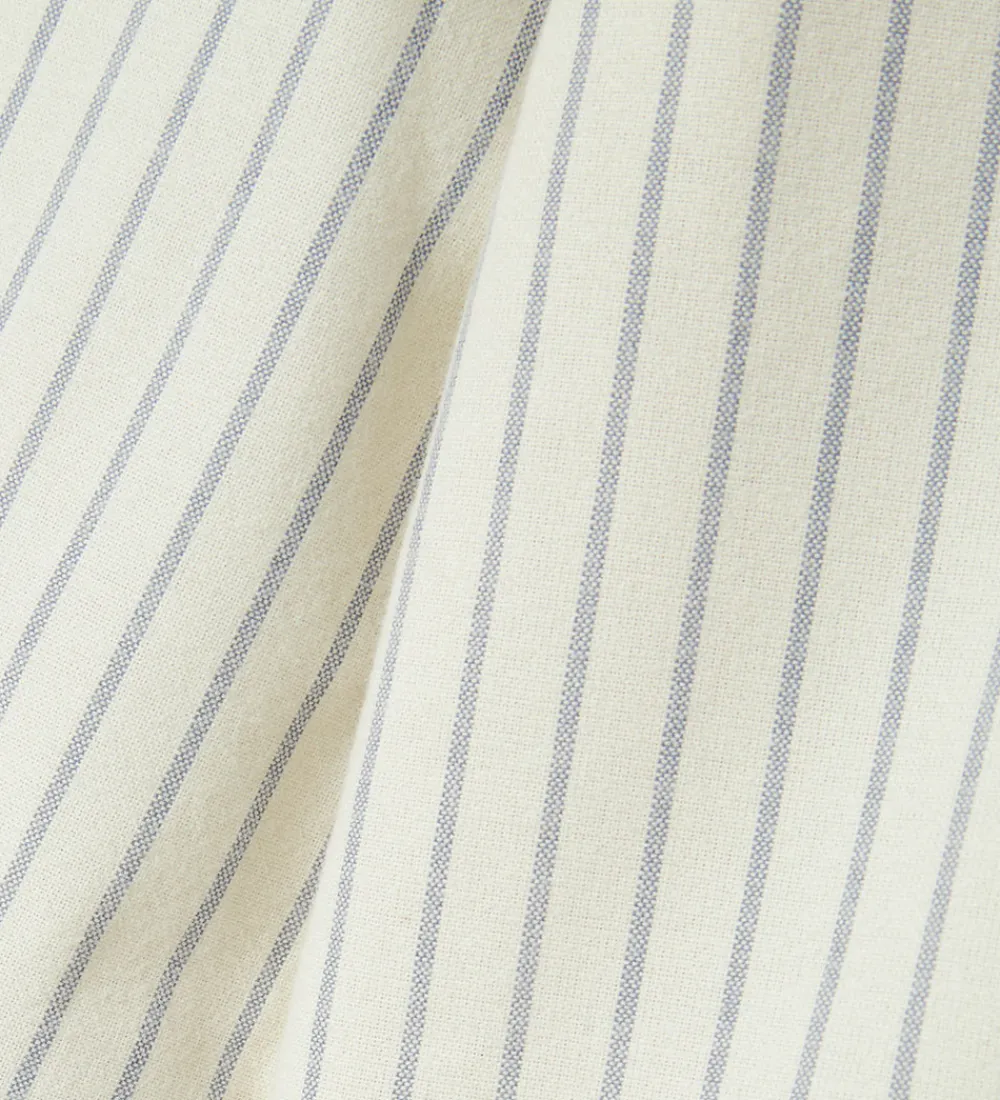 Skjorter-Name It Skjorte - Noos - NkmNewsa - Jet Stream Stripes/Navy Blaz