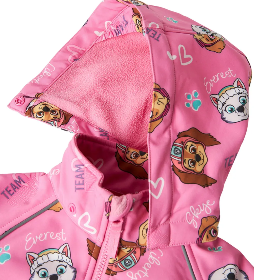 Name It Softshell*Softshelldragt - Noos - NmfAlfa08 PawPatrol - Pink Cosmo