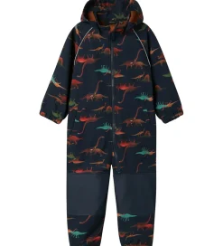Softshell-Name It Softshelldragt m. Fleece - Noos - NmmAlfa08 - Dark Sapph