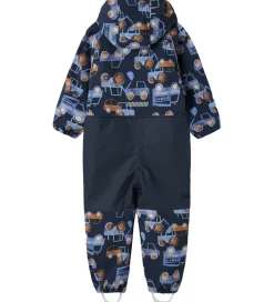 Softshell-Name It Softshelldragt m. Fleece - Noos - NmmAlfa08 - Dark Sapph