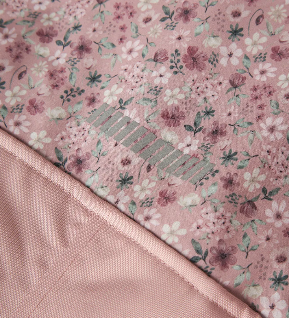 Softshell-Name It Softshelldragt m. Fleece - Noos - NmfAlfa - Woodrose/Blo