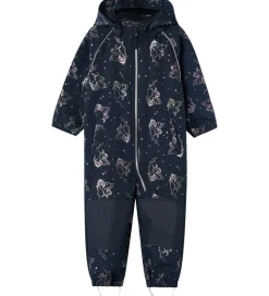 Name It Softshell*Softshelldragt m. Fleece - Noos - NmfAlfa08 - Dark Sapph