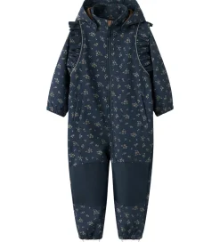Softshell-Name It SoftShelldragt m. Fleece - NmfAlfa08 - Spellbound/Bougue
