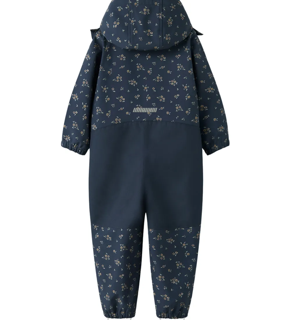 Softshell-Name It SoftShelldragt m. Fleece - NmfAlfa08 - Spellbound/Bougue