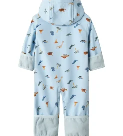 Name It Softshell*Softshelldragt m. Fleece - NbmAlfa08 - Skyway/Mini Dino