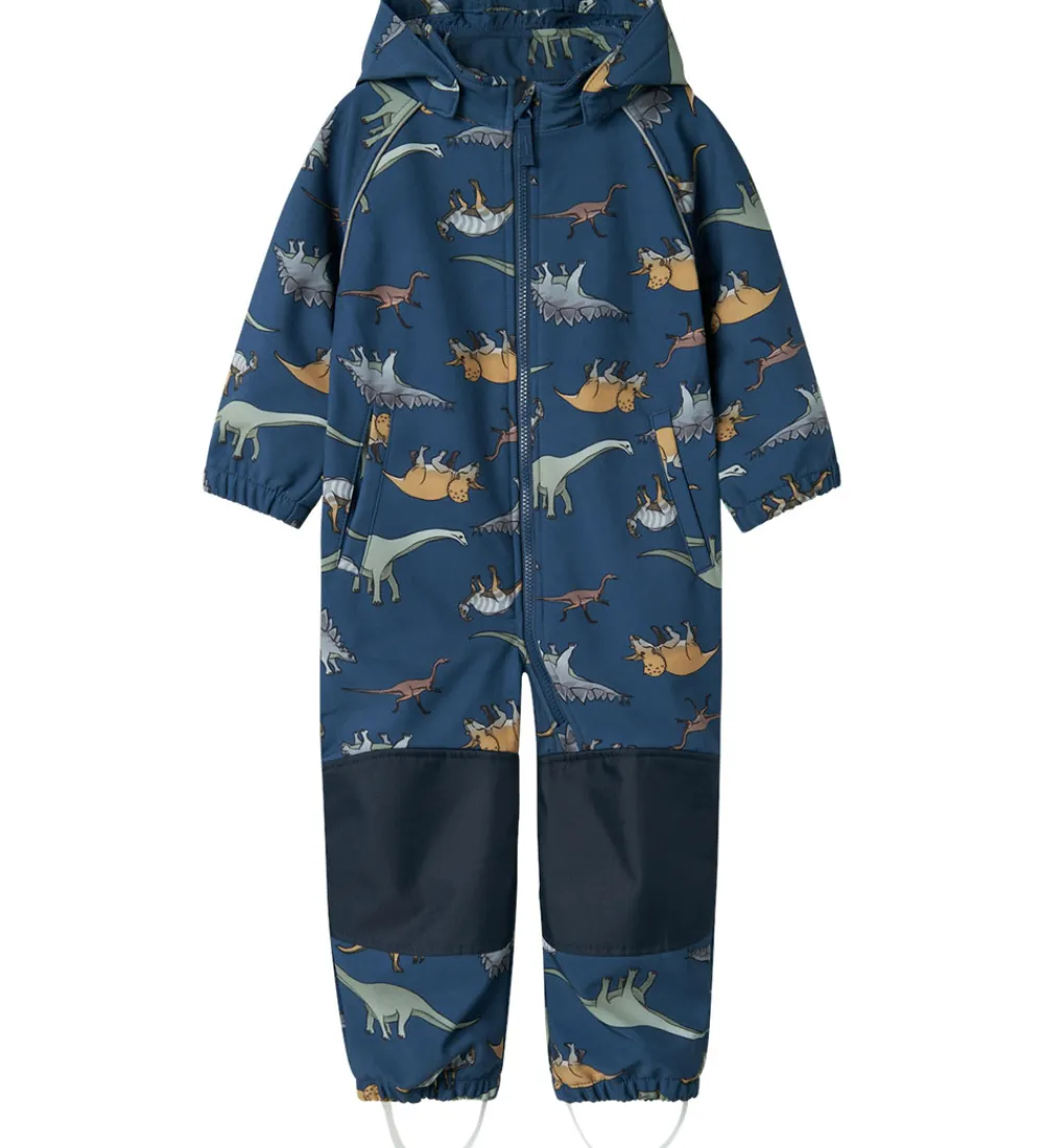 Name It Softshell*Softshelldragt m. Fleece - Noos - NmmAlfa08 - Dark Demin
