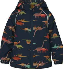 Softshell-Name It Softshelljakke m. Fleece - NmmAlfa08 - Dark Sapphire/Din