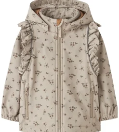 Name It Softshell*Softshelljakke m. Fleece - NmfAlfa08 - Pure Cashmere/Bou