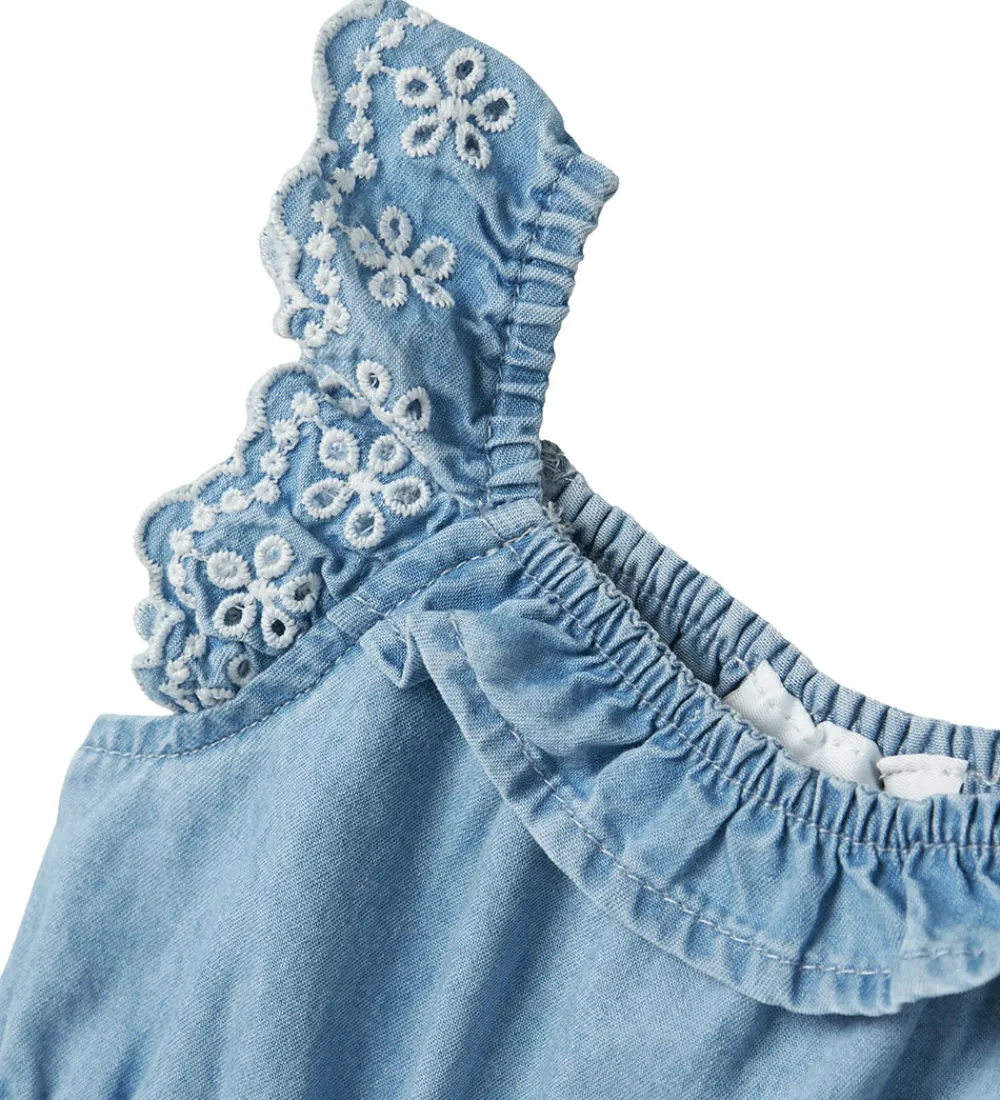 Name It Sommerdragter*Sommerdragt - NbfHill - Lyseblå Denim