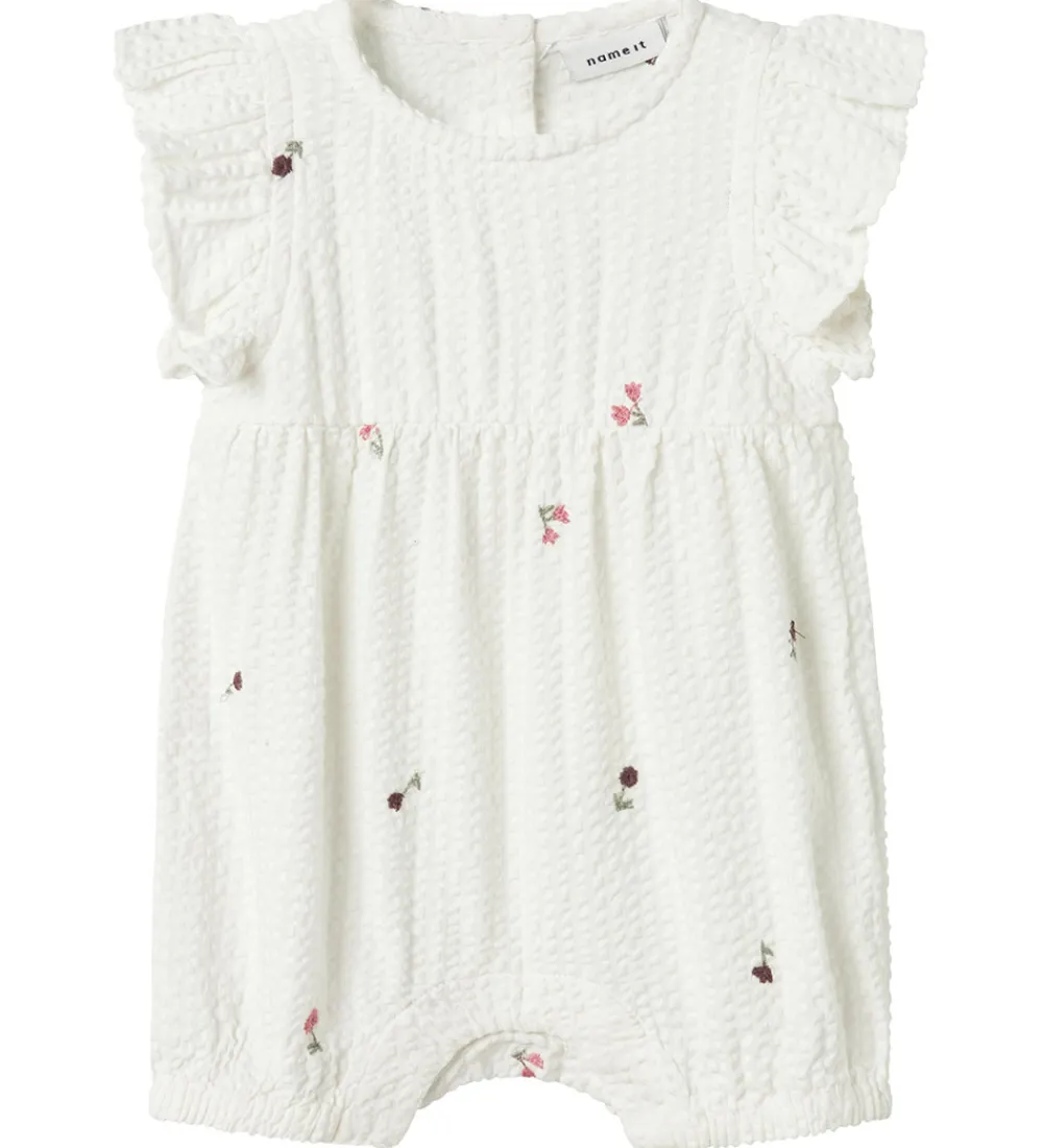 Name It Sommerdragter*Sommerdragt - NbfJuliette - Cloud Dancer