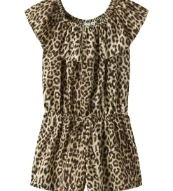 Sommerdragter|Buksedragter-Name It Sommerdragt - NkfVianya - Sort/Leopard
