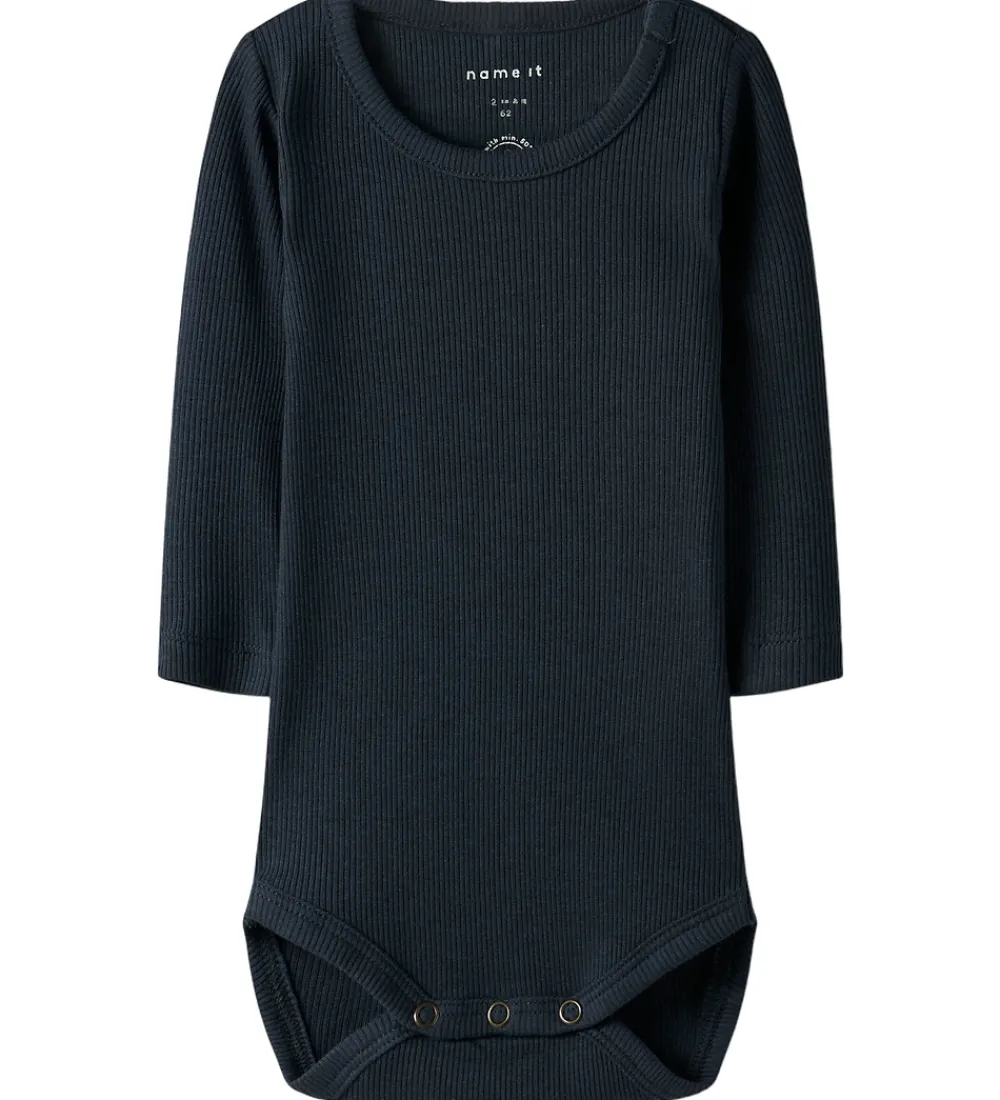 Bodyer|Unisex-Tøj-Name It Sæt - Body l/æ/ Leggings - Noos - NbnKab - Dark Sapphire