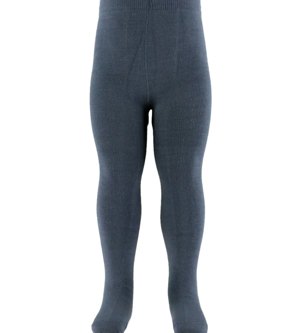 Name It Strømpebukser*Strømpebukser - Uld/Bomuld - NmmWak - Ombre Blue