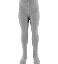 Name It Strømpebukser*Strømpebukser - Uld/Bomuld - NmmWak - Grey Melange