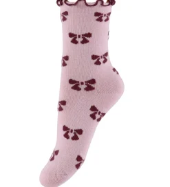 Name It Strømper|Juletøj*Strømper - 3-Pak - NmfSilke - Keepsake Lilac/Peyote Mela