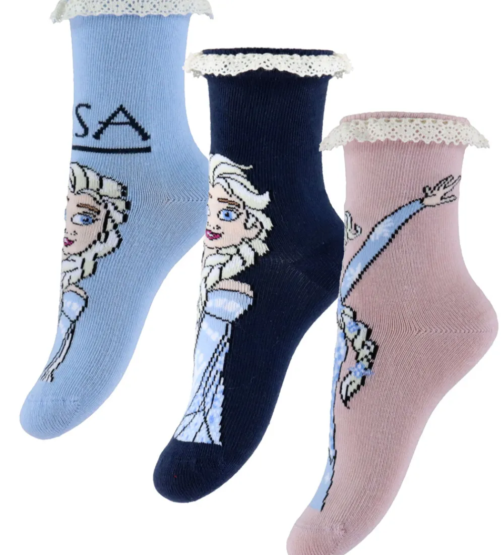 Name It Strømper*Strømper - 3-pak - NmFosa - Frost - Windsurfer