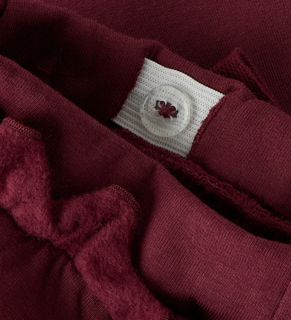 Name It Bukser Og Jeans*Sweatpants - NbfRowane - Burgundy