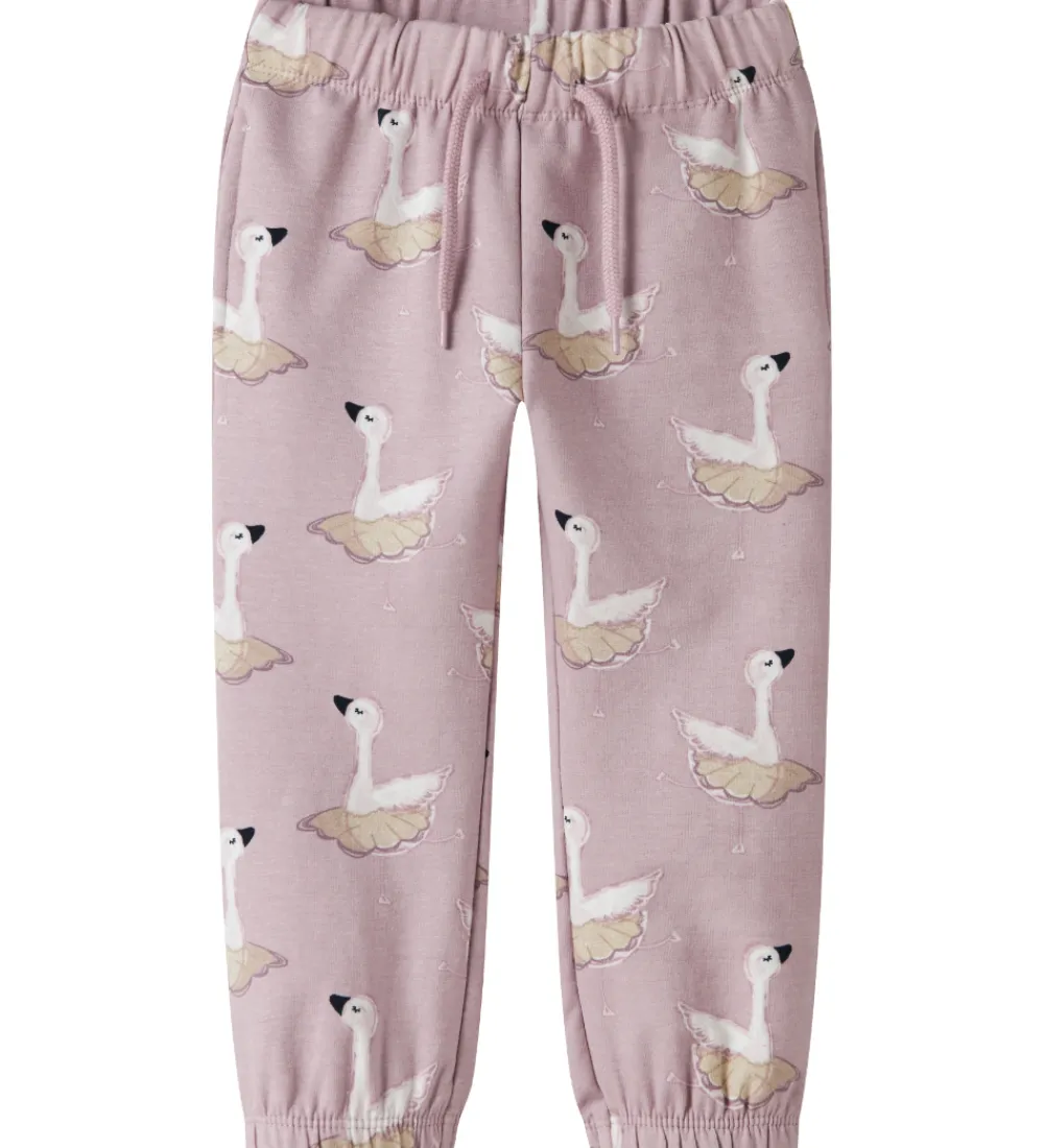 Bukser Og Jeans-Name It Sweatpants - NmfSwana- Keepsake Lilac