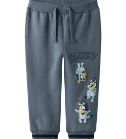 Name It Bukser Og Jeans*Sweatpants - NmmNimbu - Bluey - Flint Stone