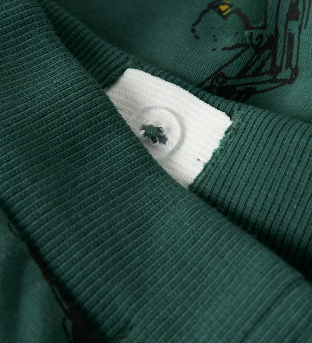 Bukser Og Jeans-Name It Sweatpants - NmmStorm - Bistro Green