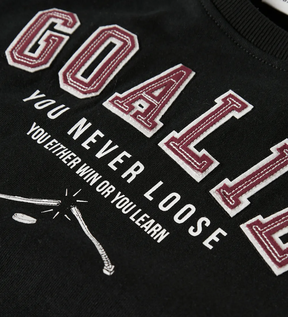 Sweatshirts-Name It Sweatshirt - NkmShawn - Black