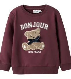 Name It Sweatshirts*Sweatshirt - NmfRear - Burgundy