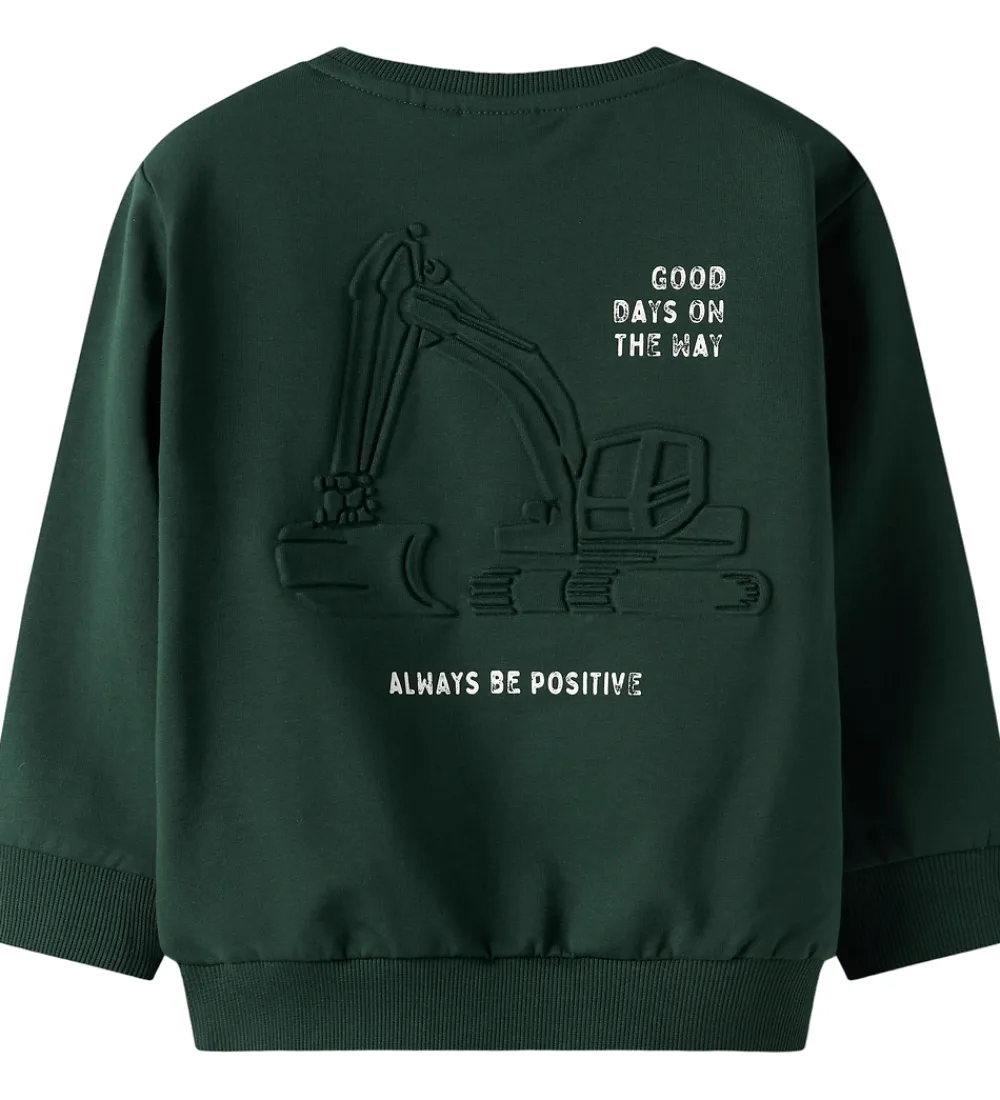 Bluser-Name It Sweatshirt - NmmSlade - Pine Grove