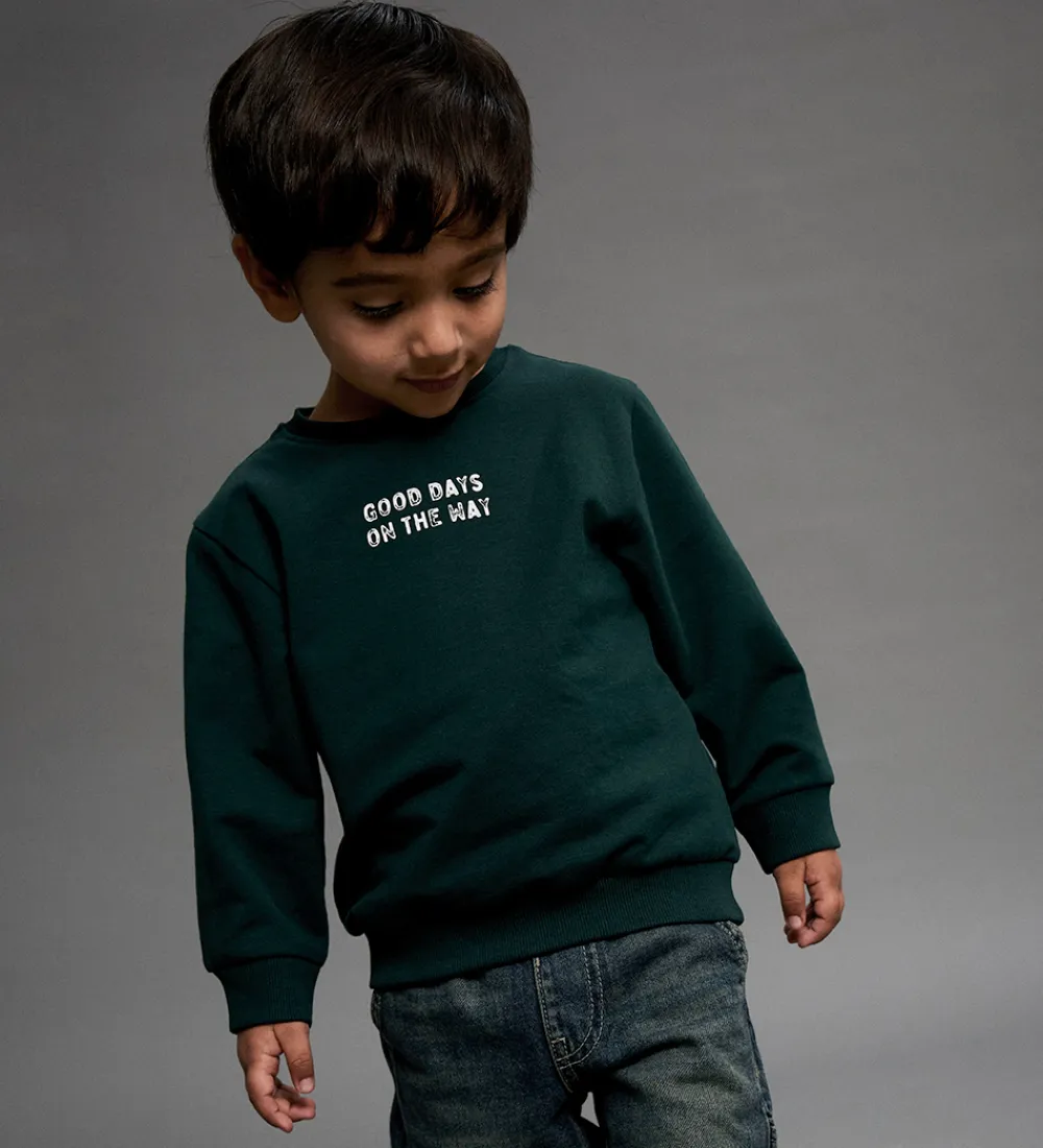 Bluser-Name It Sweatshirt - NmmSlade - Pine Grove